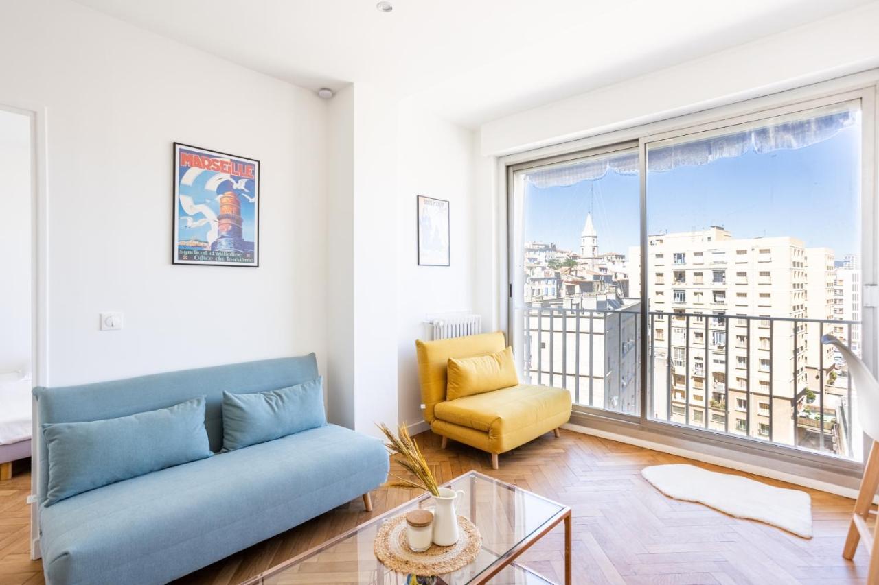 La Phoceenne - Bel Appartement Avec Vue Idealement Situe Marsilia Exterior foto